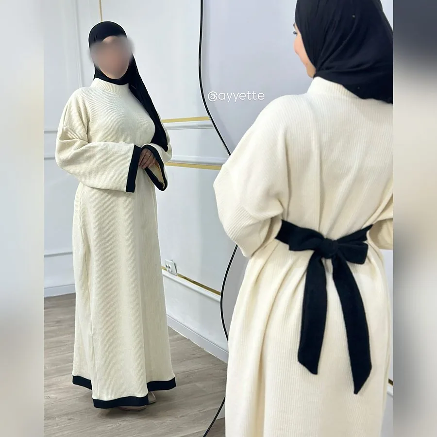 Robe JOURY — Blanc